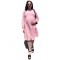  Літнє плаття жатка для вагітних з довгим рукавом та секретом для годування Рожевий